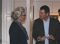 Marianne Lindberg De Geer and Kent Belenius