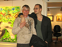 Father with son, Andreas Bagge
