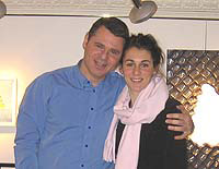 Kent Belenius with daughter Louise