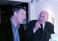 Tryggve Karlsson and Prof. Teddy Brunius