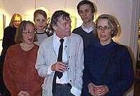 Sten Eklund with his family