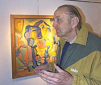 John Ivar Berg in the gallery
