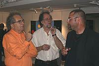 KG Nilson with Arne Frifarare and Lars Andersson