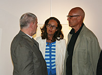 Carl Johan De Geer with Maud and Pierre Schori