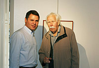 Kent Belenius with Rune Jansson