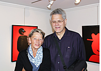 Eva Alexandersson with husband