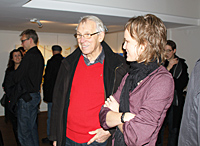 Bengt Löfqvist with Malin Abrahamsson
