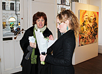 Anita Källman with Elin