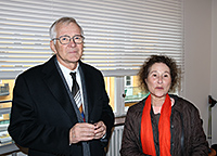Christer Melander with wife Connie