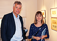 Mikael Kindbom and Katarina Ekberg