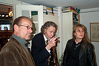 Gösta and Marie-Louise Ekman with Lennart Rodhe